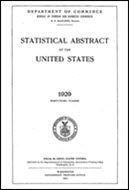 Statistical Abstract of the United States: 1920
