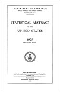 Statistical Abstract of the United States: 1925