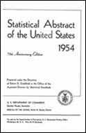 Statistical Abstract of the United States: 1954