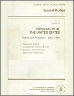 Population of the United States, Trends and Prospects: 1950-1990