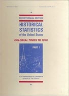 Historical Statistics of the United States, Colonial Times to 1970