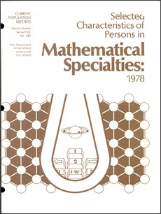 Selected Characteristics of Persons in Mathematical Specialties: 1978