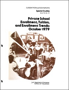 Private School Enrollment, Tuition, and Enrollment Trends: October 1979