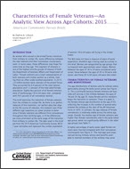 Characteristics of Female Veterans—An Analytic View Across Age-Cohorts: 2015