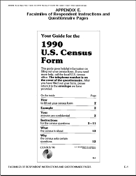 1990 census form