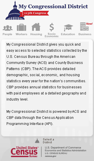 My Congressional District Widget Image