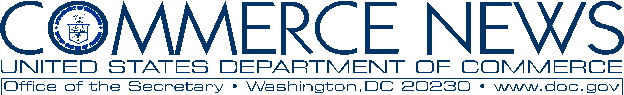 U.S. Department of Commerce News