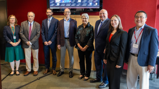 FSRDC Leadership and Cornell University staff, faculty, and leadership.