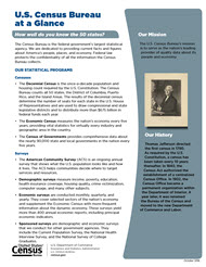 U.S. Census Bureau at a Glance