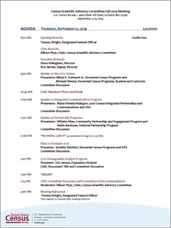 Agenda