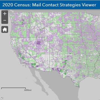  2020 Census: Mail Contact Strategies Viewer