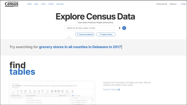 Explore Census Data