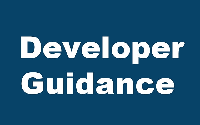 Developer Guidance
