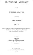 Statistical Abstract of the United States: 1878