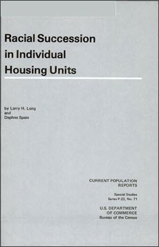 Racial Succession in Individual Housing Units
