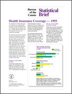 Statistical Brief: Health Insurance Coverage — 1993
