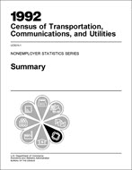 1992 Census of Transportation, Communications, and Utilities: Nonemployer Statistics Series, Summary