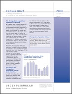 Census Brief: Coming to America: A Profile of the Nation's Foreign Born