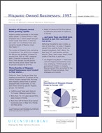 Census Brief: Hispanic-Owned Businesses: 1997