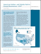 Census Brief: American Indian- and Alaska Native-Owned Businesses: 1997