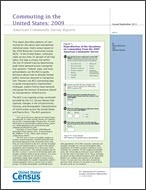 Commuting in the United States: 2009