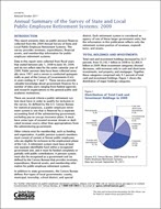 Annual Summary of the Survey of State and Local Public-Employee Retirement Systems: 2009