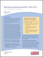 Multigenerational Households: 2009-2011