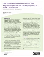 The Relationship Between Science and Engineering Education and Employment in STEM Occupations