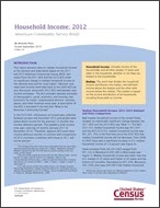 Household Income: 2012