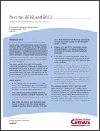Poverty: 2012 and 2013