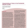 Characteristics of Voters in the Presidential Election of 2016