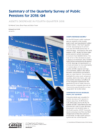 Summary of the Quarterly Survey of Public Pensions for 2018: Q4