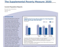 The Supplemental Poverty Measure: 2020