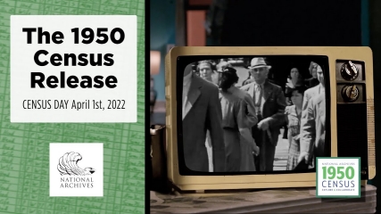 1950 census release April 1st, 2022