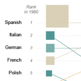 Languages Other than English Spoken in 1980