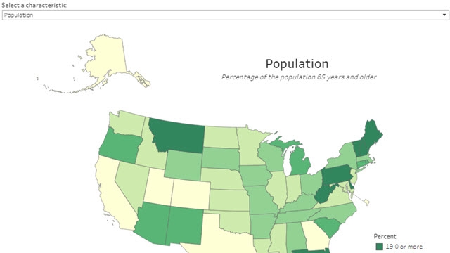 The Population 65 Years and Older: 2021