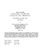 The IRS/Census Direct Match Study Final Report