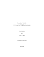 Respondents' Attitudes Towards A US Census Voice-Recognition Q