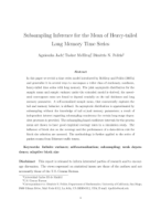 Subsampling Inference for the Mean of Heavy-tailed Long Memory Time Series
