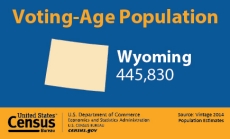 Voting-Age Population: Wyoming