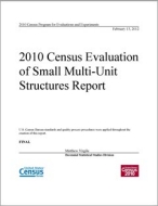 2010 Census Evaluation of Small Multi-Unit Structures Report