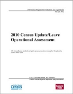 2010 Census Update/Leave Operational Assessment