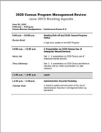 Agenda — June 21, 2013