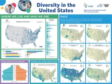 Colorful maps of the United States