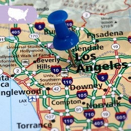Map of Los Angeles