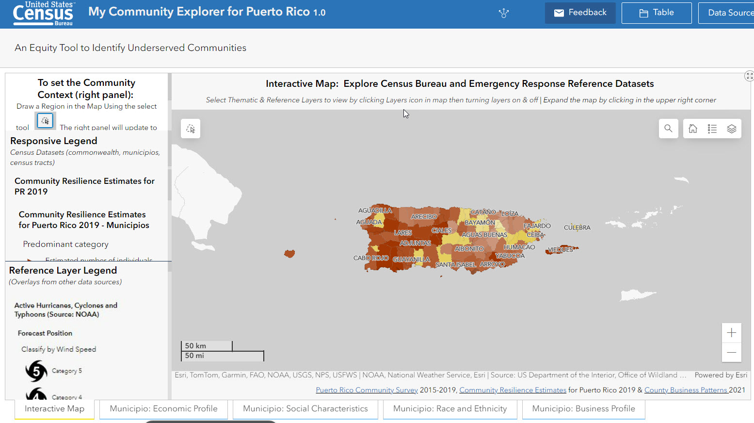 My Community Explorer for Puerto Rico