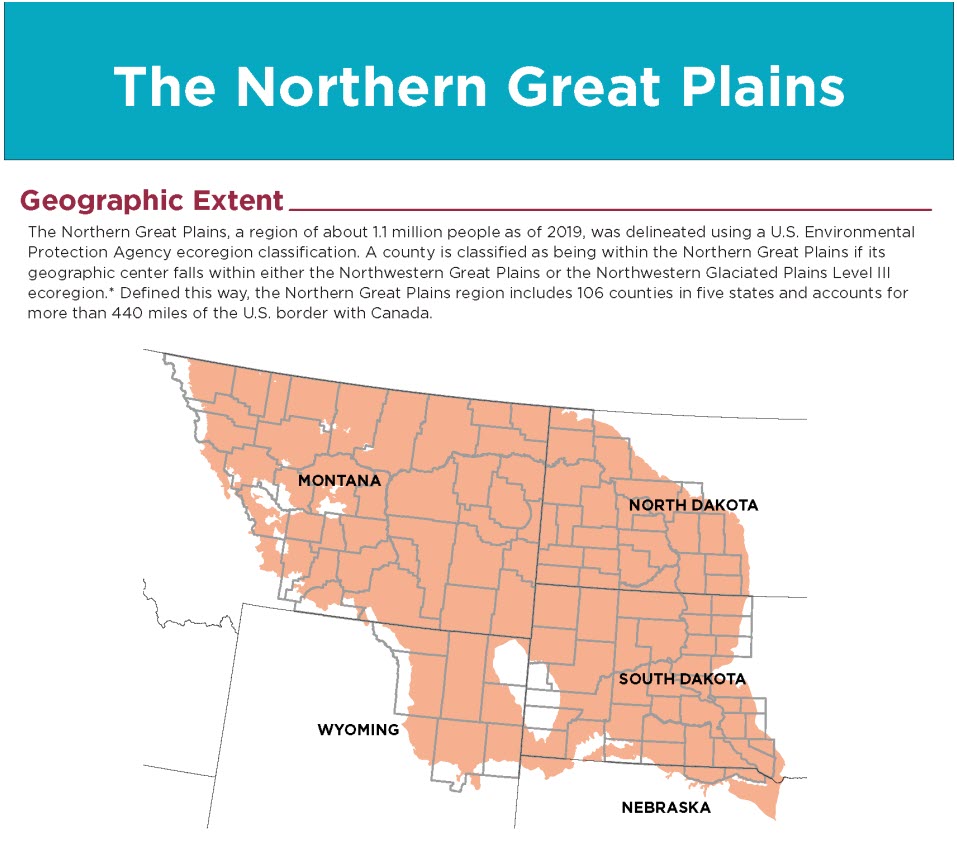 Northern Great Plains Population Gains Higher Than U.S. Last Decade