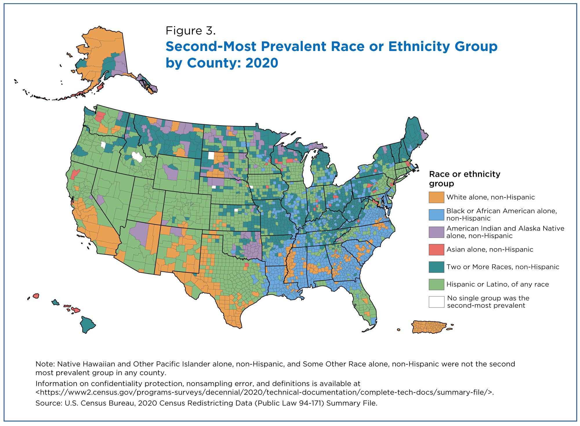 Map Racial Demographics Usa