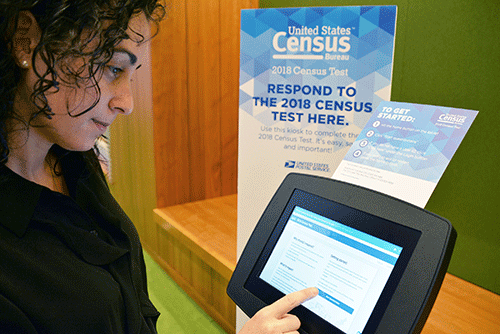 2018 Census Test Kiosks Available