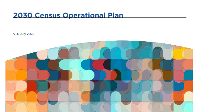 2030 Census Operational Plan Cover